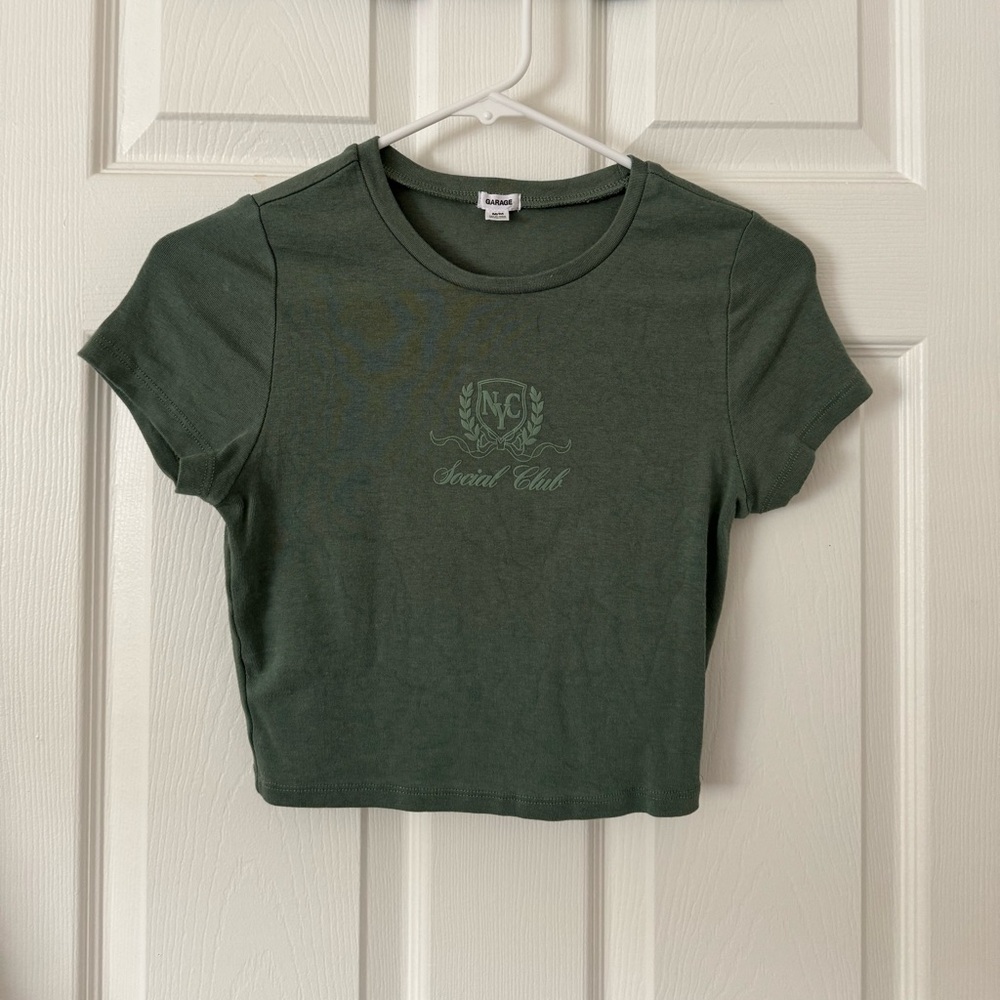 Crop Top “Social Club” from garage